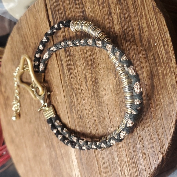 B0507 double stack grunge bracelet - Picture 1 of 3